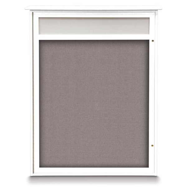 Triple Door Enclosed Indoor Letterboard